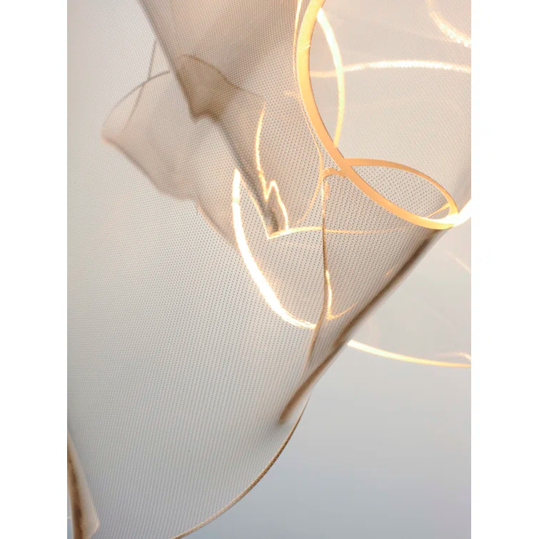 ET2 Rinkle 13 - Light Dimmable LED Geometric Chandelier