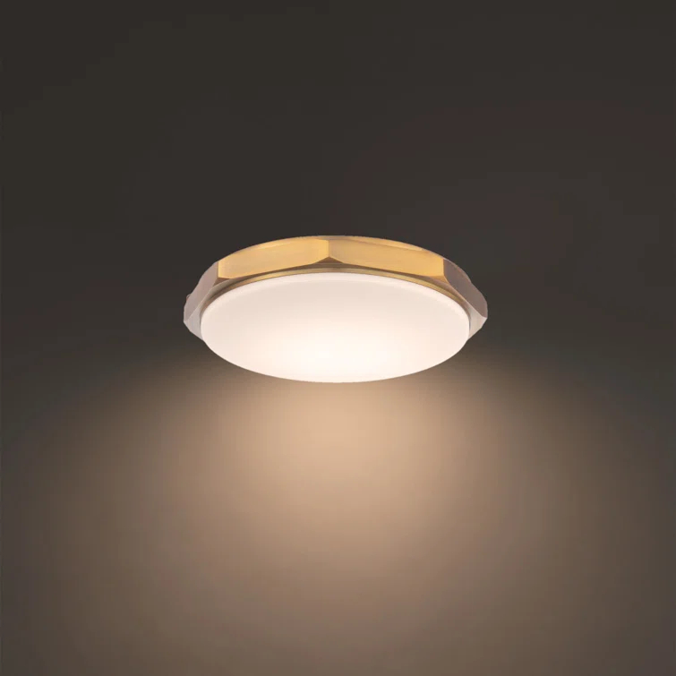 Grommet Glass LED Flush Mount