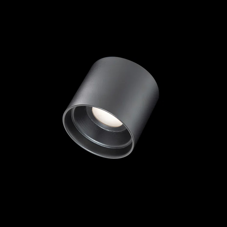 Squat LED Cylinder Outdoor Flush Mount
