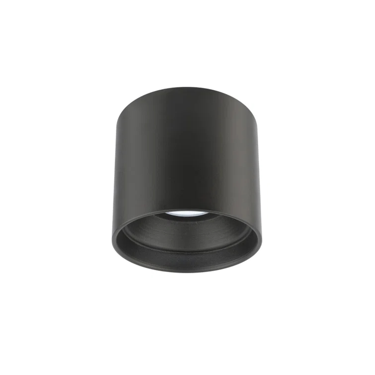 Squat LED Cylinder Outdoor Flush Mount