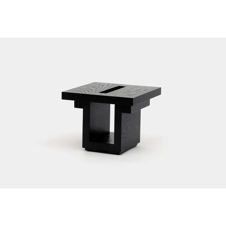 SQ Solid Wood End Table