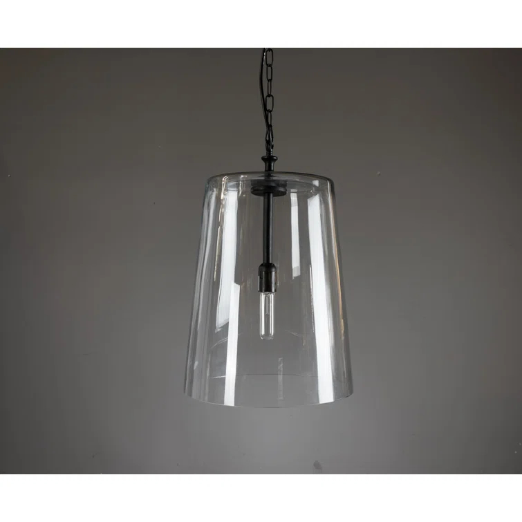 1 - Light Glass Single Pendant
