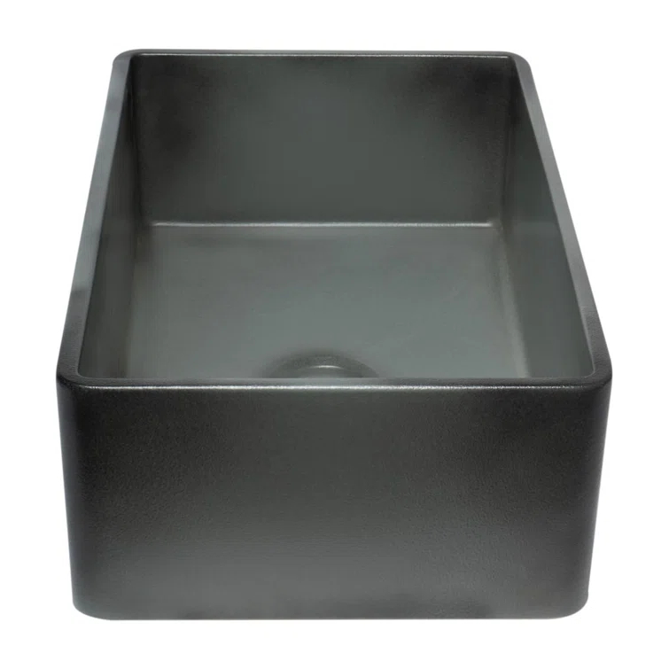 Alfi Brand ABCO3320SB 32'' L Farmhouse / Apron Single Bowl Fireclay Kitchen Sink