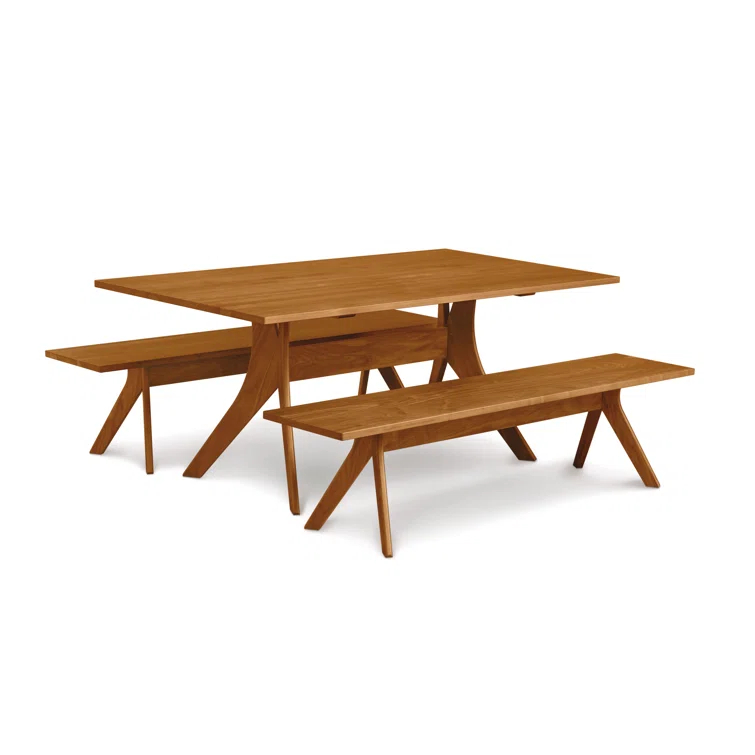 Audrey Solid Wood Fixed Top Table