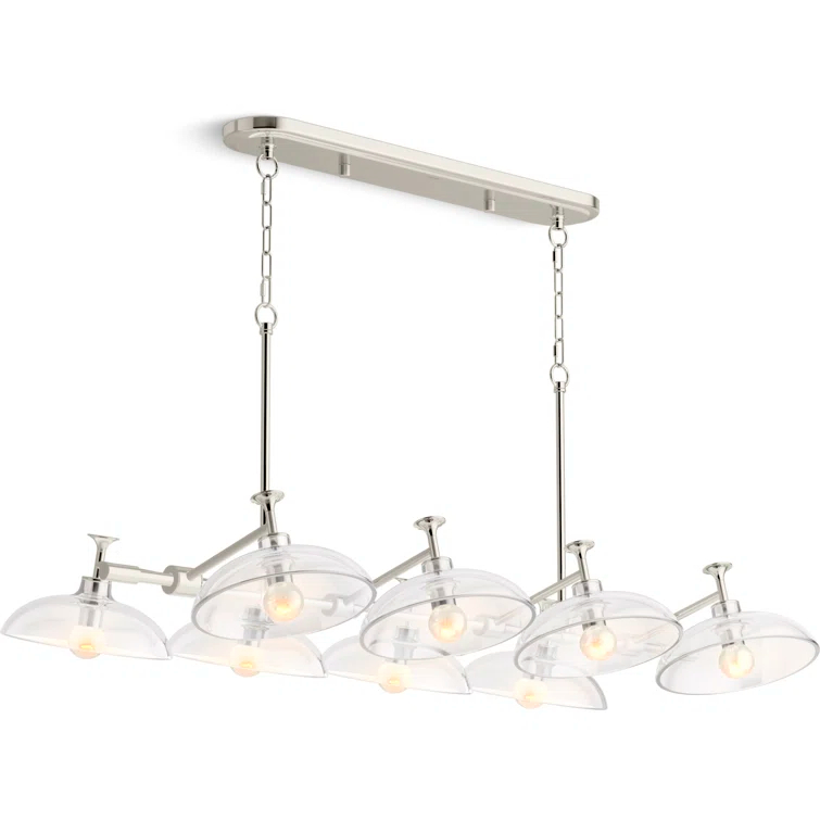 Tone™ 41" Eight-Light Chandelier