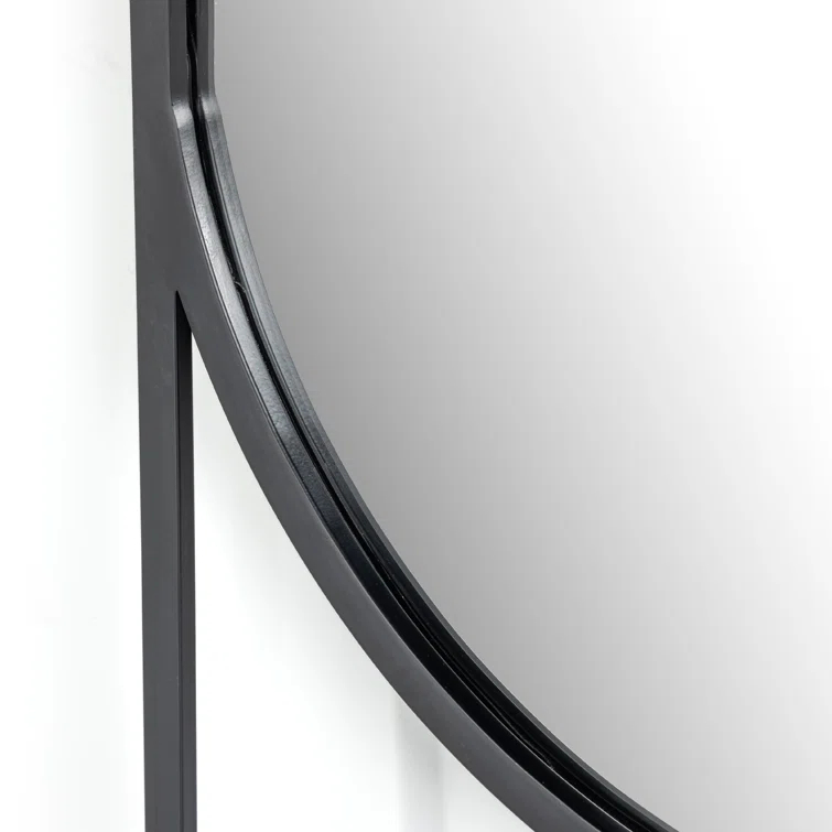 Michelle Floor Mirror - Black
