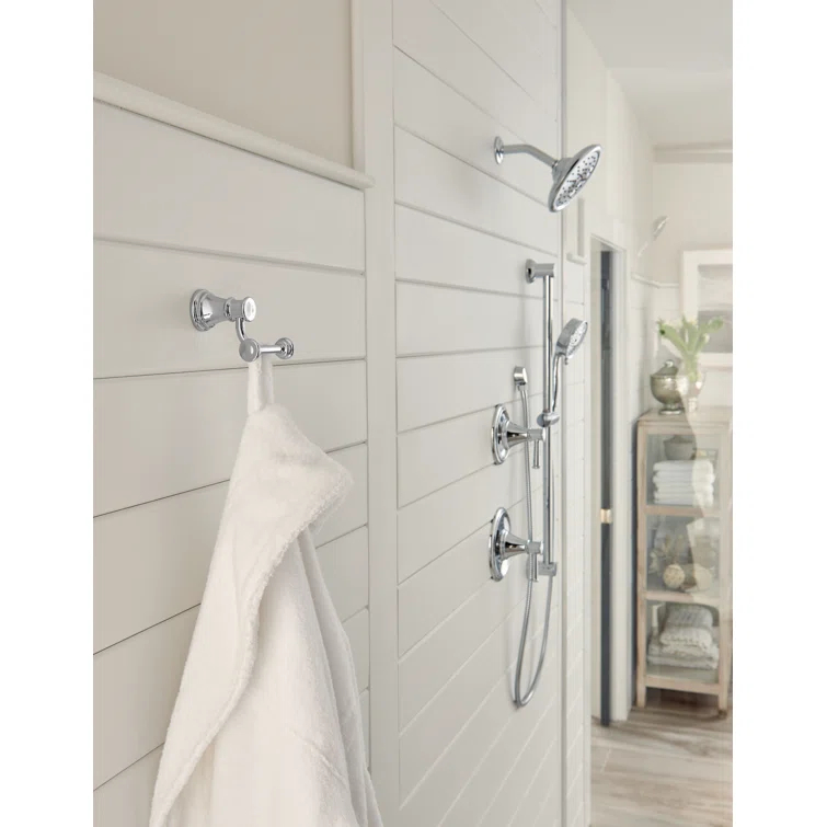 Belfield Tub and Shower Faucet with Lever Handle and Posi-Temp