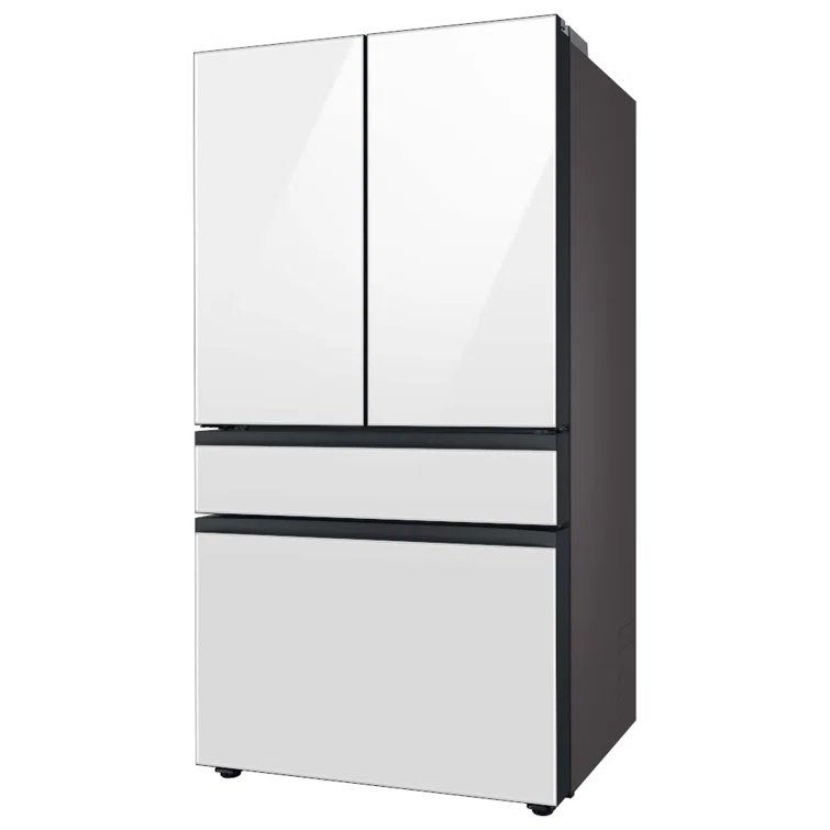 Bespoke 4-Door French Door Refrigerator (29 cu. ft.) with Beverage Center™ - Middle and Bottom Panels