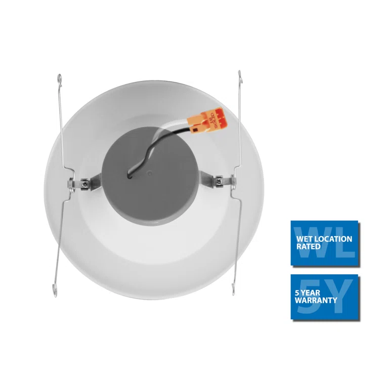 6'' Dimmable Air-Tight IC Rated LED Retrofit Recessed Lighting Kit