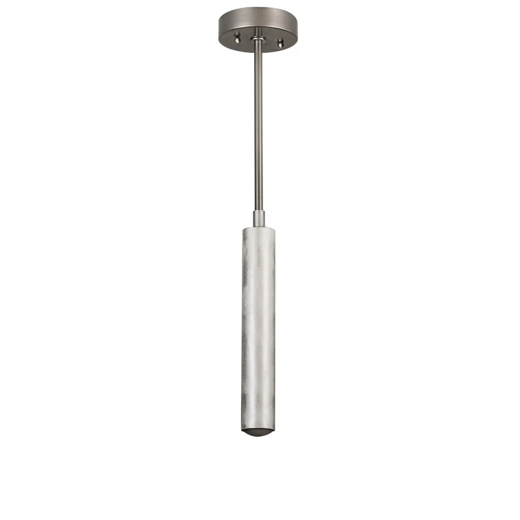 Cilindro 1 - Light Nickel LED Single Pendant