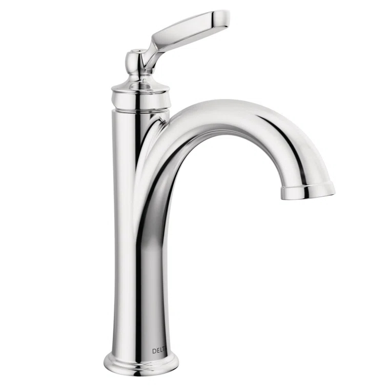 Woodhurst Single Hole Bathroom Faucet with Drain Assembly