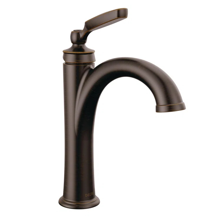 Woodhurst Single Hole Bathroom Faucet with Drain Assembly