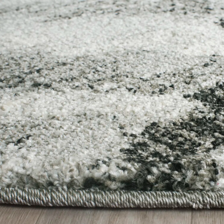 Retro 2144 Performance Abstract Rug