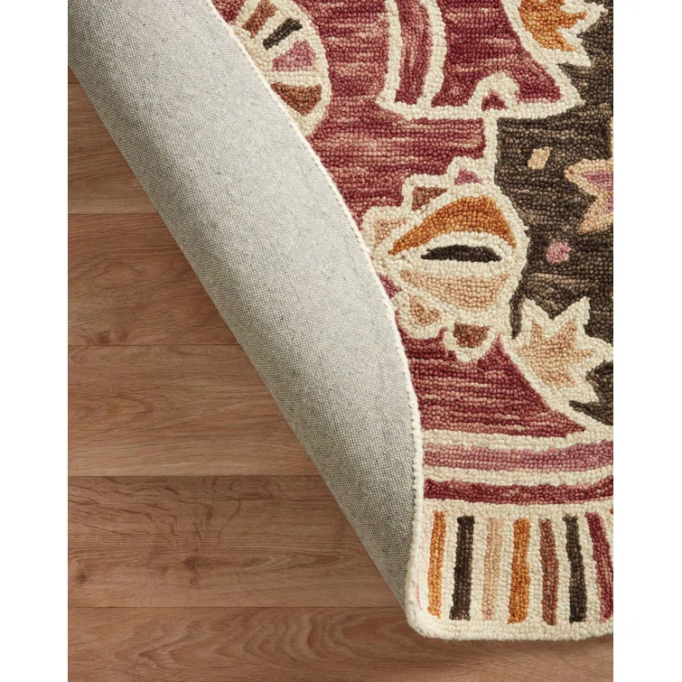 Ayo Hand Hooked Wool Abstract Rug