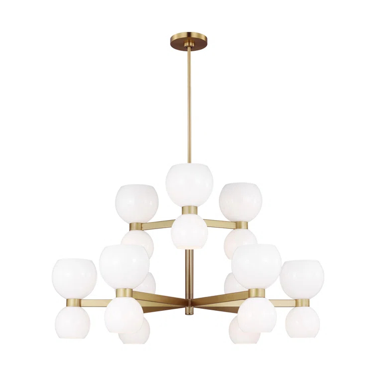 kate spade new york Londyn 18 - Light Dimmable Square / Rectangle Chandelier