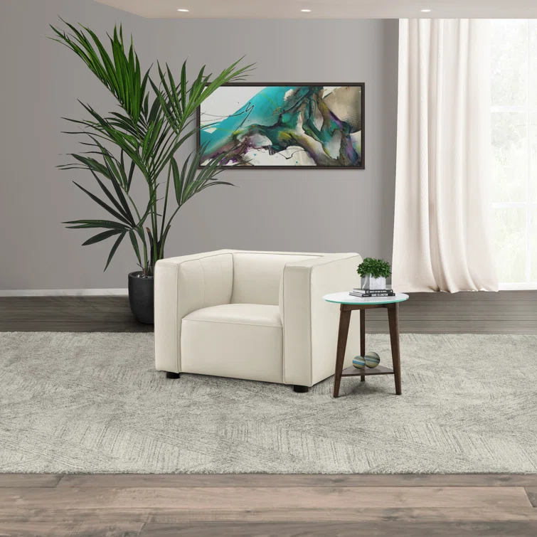 Molise Genuine Leather Armchair