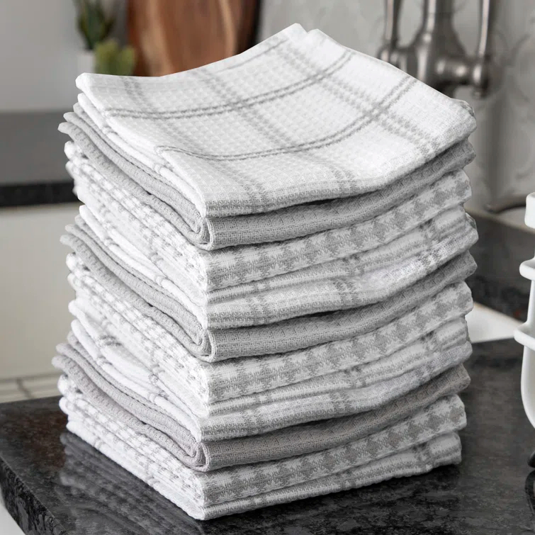 T-fal Flat Waffle Kitchen Dishcloth Set