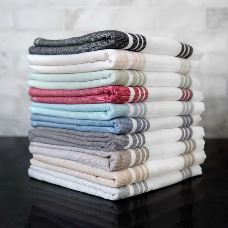 Dual Striped Tea Towel