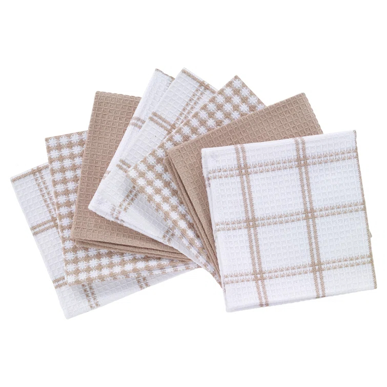 T-fal Flat Waffle Kitchen Dishcloth Set