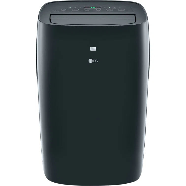LG 8,000 BTU DOE / 12,000 BTU ASHRAE Smart Portable Air Conditioner, Cools 400 Sq.Ft.