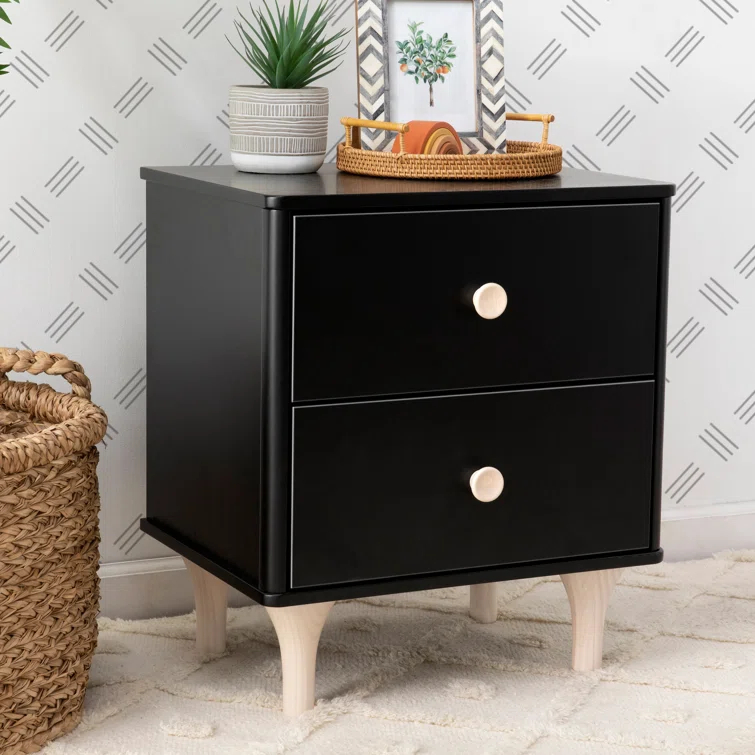 Lolly 2 Drawer Nightstand with USB Port