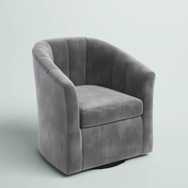 Modway Prospect Performance Velvet Swivel Armchair