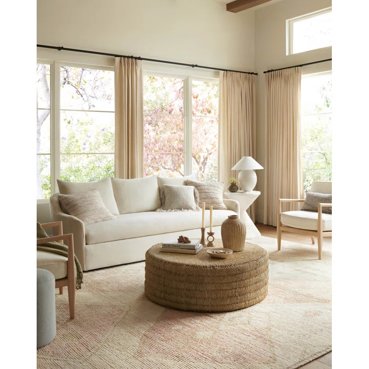 Sagitta Wool Blend Lumbar Rectangular Pillow