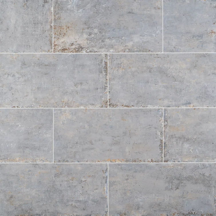 Mantis 11.81 in. x 23.62 in. Matte Porcelain Concrete Look Floor and Wall Tile (13.55 Sq. Ft./Case)