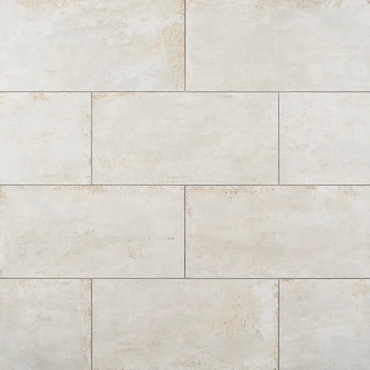 Mantis 11.81 in. x 23.62 in. Matte Porcelain Concrete Look Floor and Wall Tile (13.55 Sq. Ft./Case)