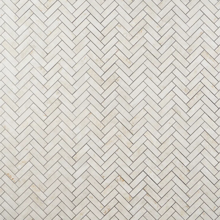 Mantis 10.03 in. x 10.62 in. Herringbone Matte Porcelain Floor & Wall Mosaic Tile (0.75 Sq.Ft./Each)