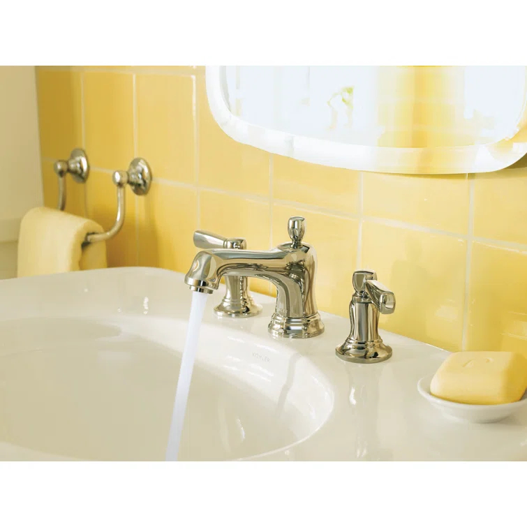 Bancroft Widespread Bathroom Faucet with Drain Assembly