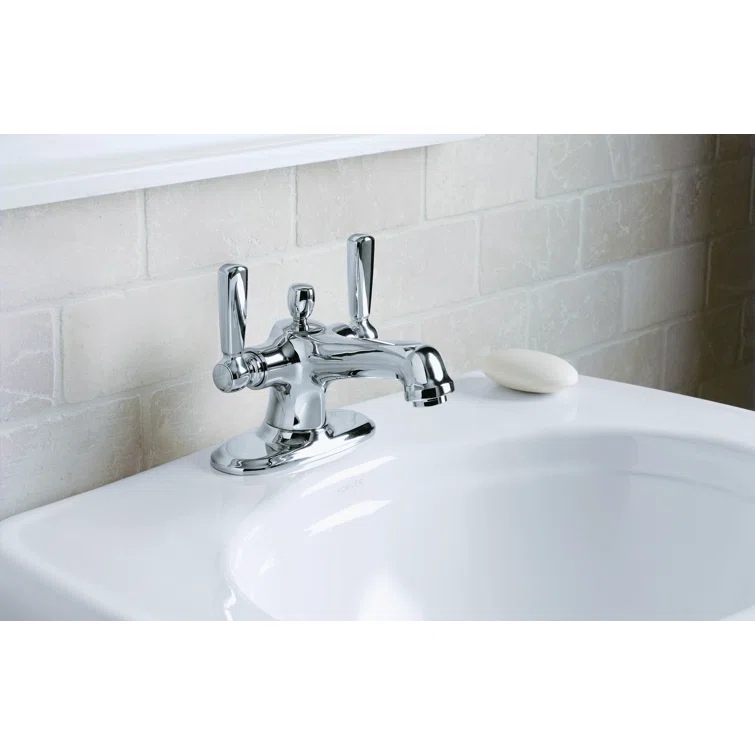 Bancroft® Single Hole Bathroom Faucet with Drain Assembly