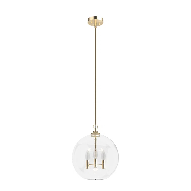High Oaks 3 Light Globe Pendant