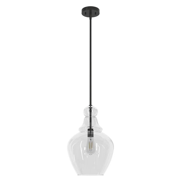 Maple Park 1 Light Bell Pendant