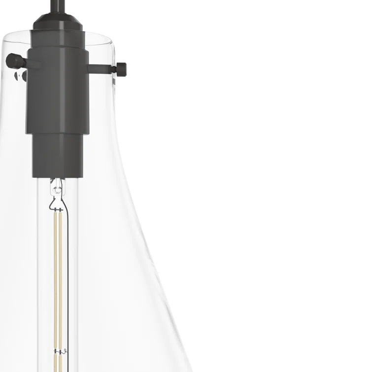 Lundin 1 - Light Single Tear Drop Pendant