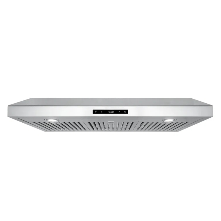 Cosmo 36 in. Haven Collection Ducted Under Cabinet Range Hood, Touch Controls, LED Lights, Permanent Filters, Stainless Steel