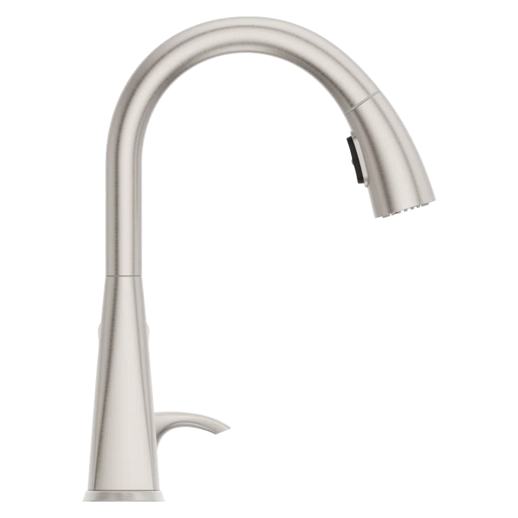 Pull Down Touchless Single Handle Kitchen Faucet with Side Spray