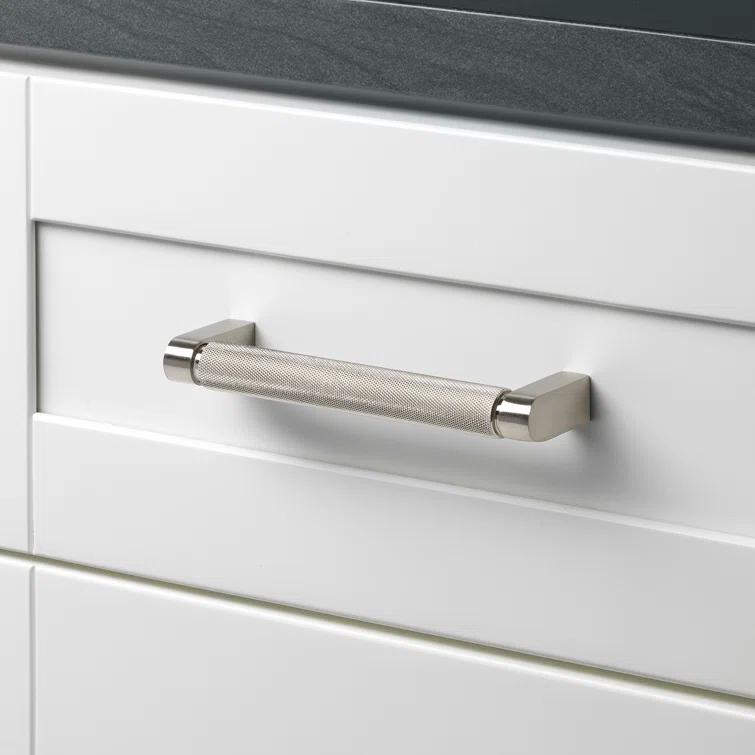 Kapri Collection 5-1/16" Center to Center Knurled Cabinet Bar Pull