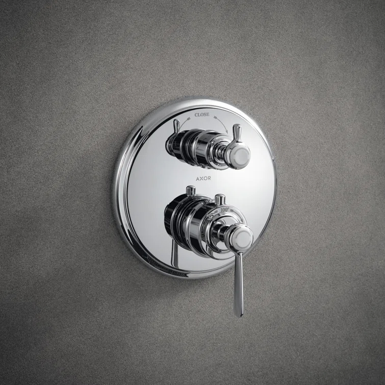 Axor Montreux Chrome Thermostatic Trim with Volume Control