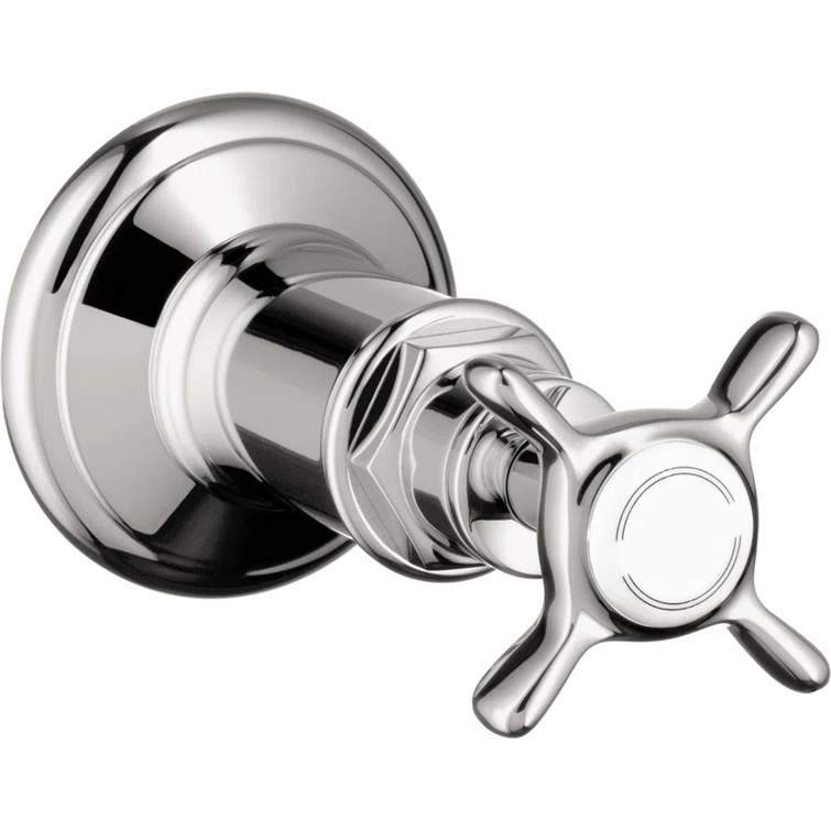 AXOR Montreux Volume Control Trim With Cross Handle Valve Trim Only