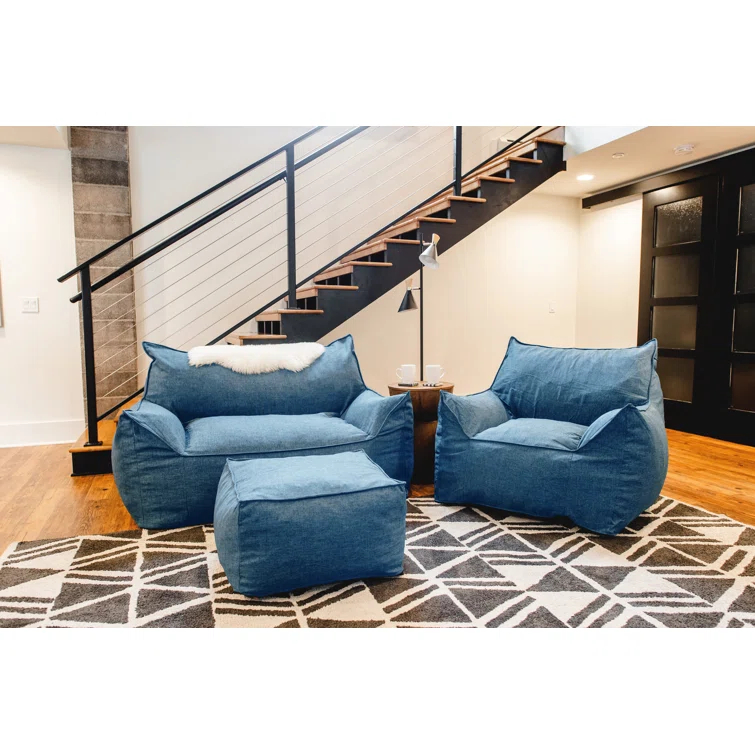 Big Joe Imperial Polyester Bean Bag Sofa