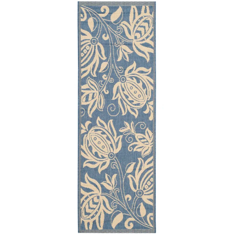 Clansy Performance Floral Rug