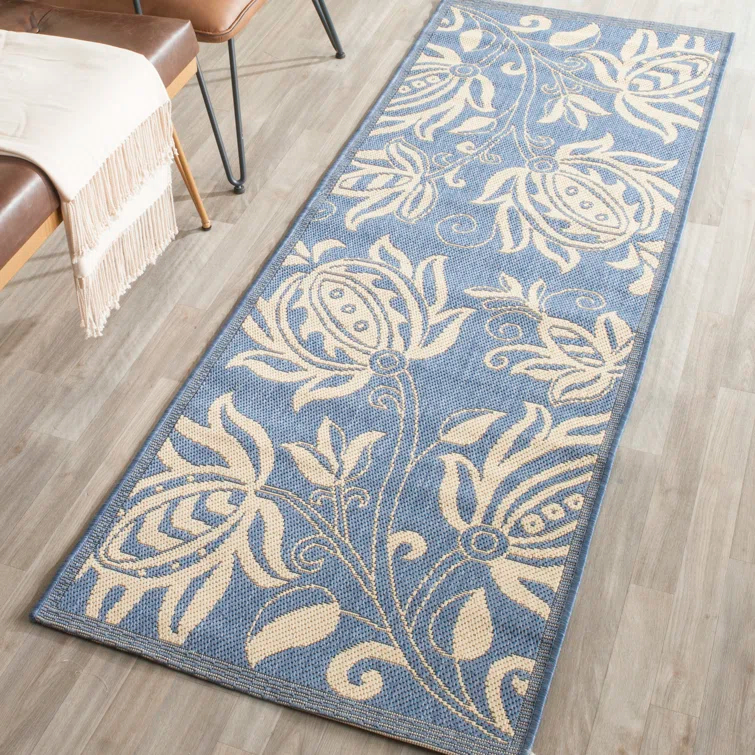 Clansy Performance Floral Rug