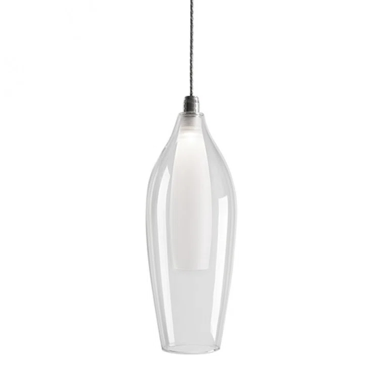 Kuzco Lighting 1 - Light Chrome LED Single Pendant
