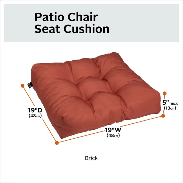 Bergholt Patio Seat Cushion, 19in. W