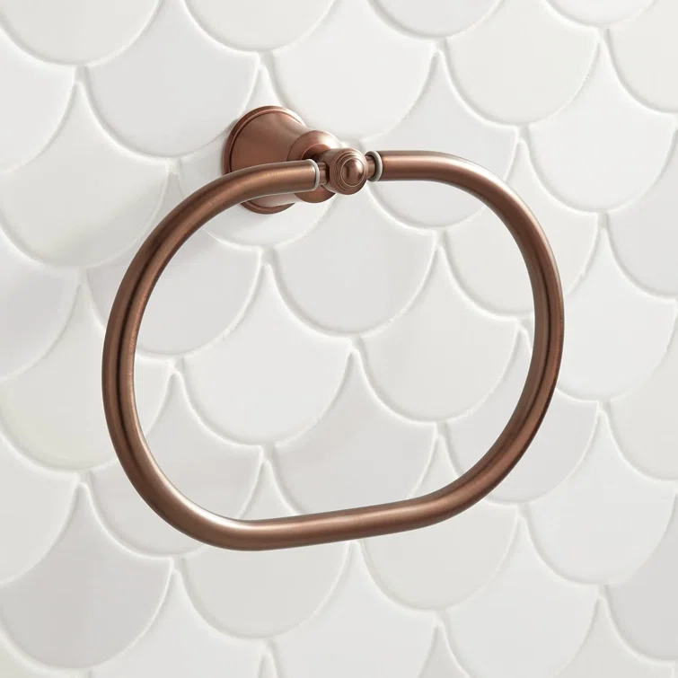 Cooper Collection Wall-Mount Towel Ring