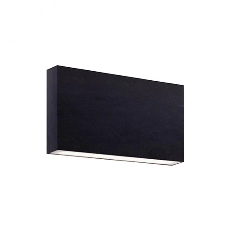Mica Aluminum LED Flush Mounted Sconce