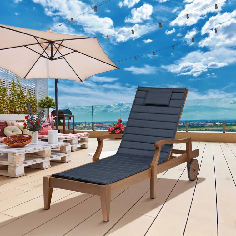 Outdoor Chaise Lounge Cushion