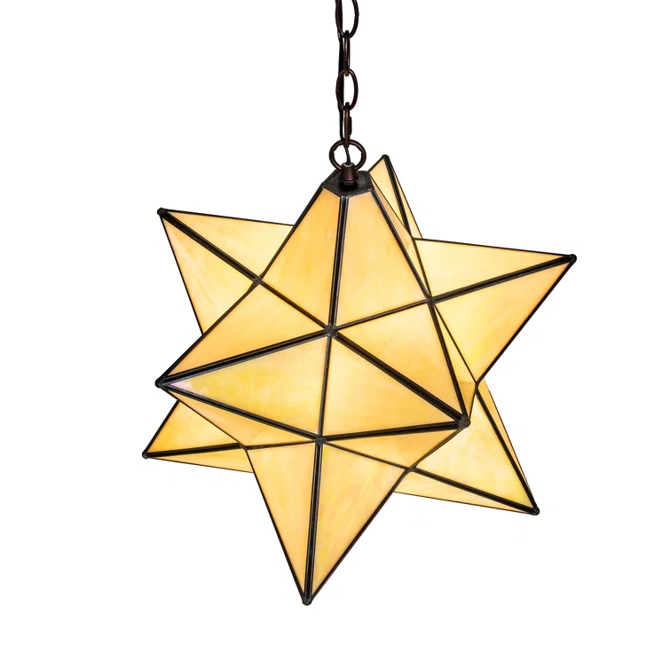 1 - Light Bronze Single Pendant