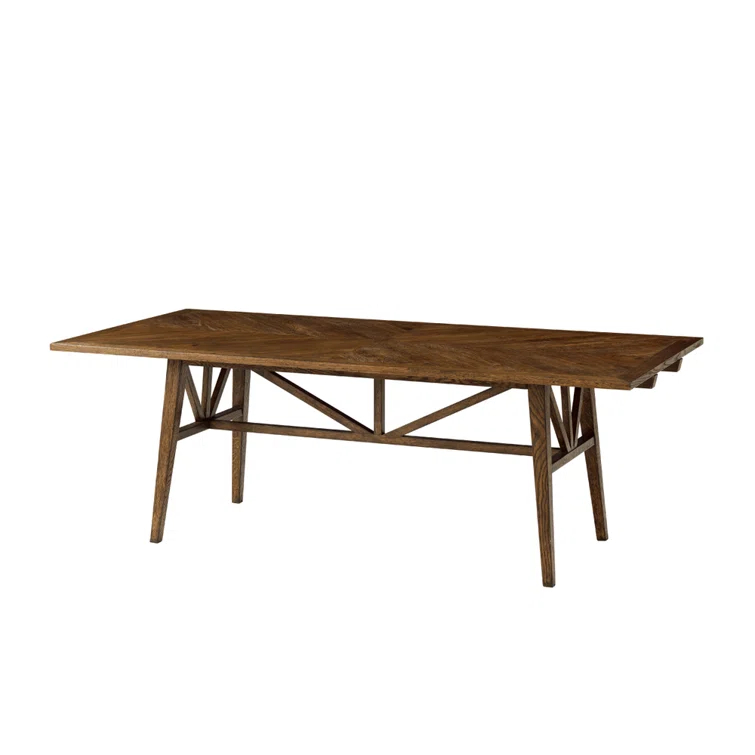 Nova Extendable Oak Solid Wood Base Dining Table